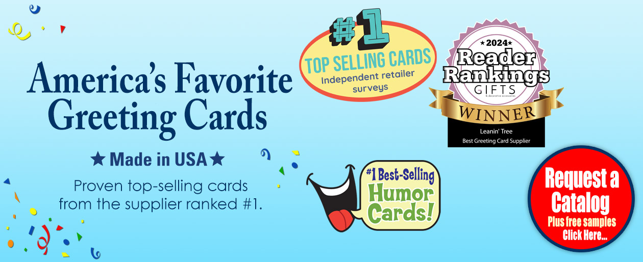 Best Selling Humorous Cards - Request a Catalog