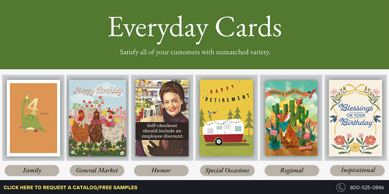 Everyday Greeting Cards - Request a Catalog