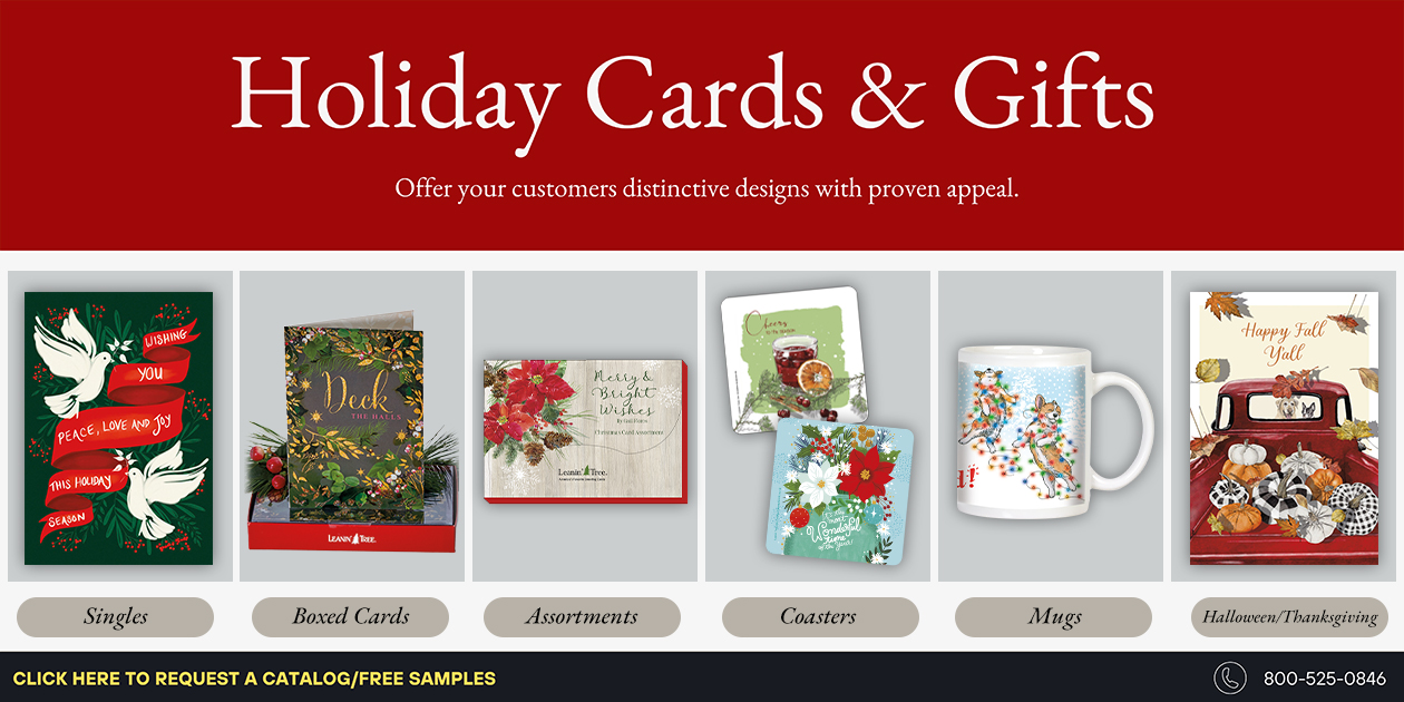 Holiday Greeting Cards and Gifts- Request a Catalog